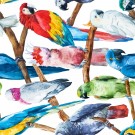 Birds - Rice Decoupage Paper thumbnail