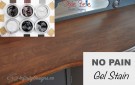 No Pain Gel Stain Walnut 16oz (beis oljebasert) thumbnail
