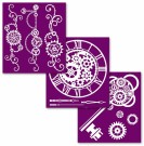 Steampunk - Silkscreen Stencil thumbnail