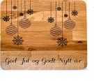 Eksempel på julemotiv - lasergravert thumbnail