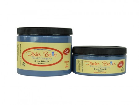 Glaze 4oz - Black (svart lasur, vannbasert)