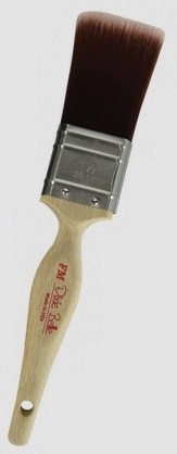 Synthetic Brush Flat Medium