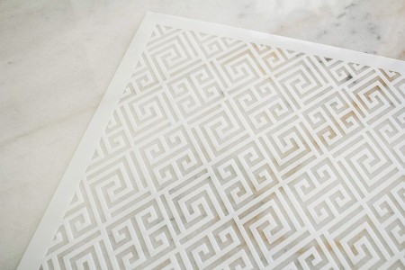 Greek Key - Stencil